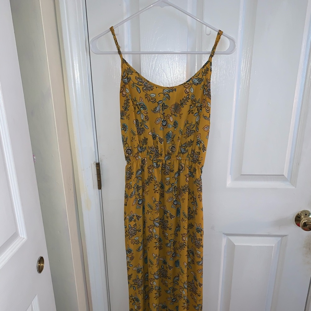 Maxi flower dress
